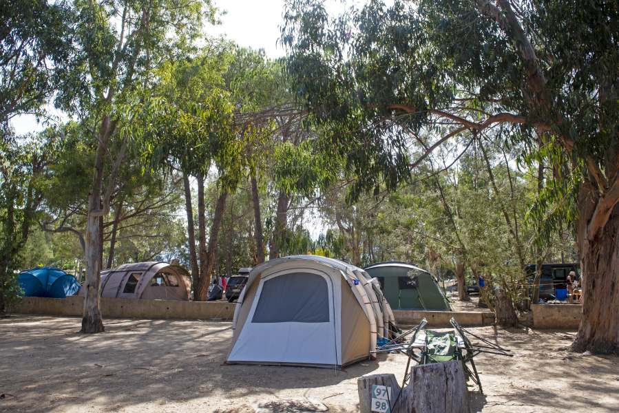 Tent pitch bookable