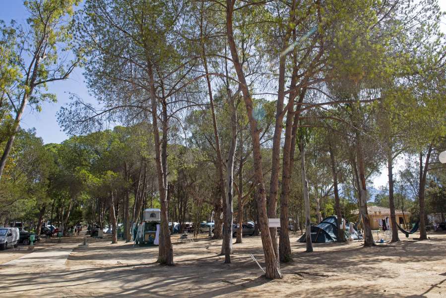 Piazzola per furgoni/caravan/CC prenotabile