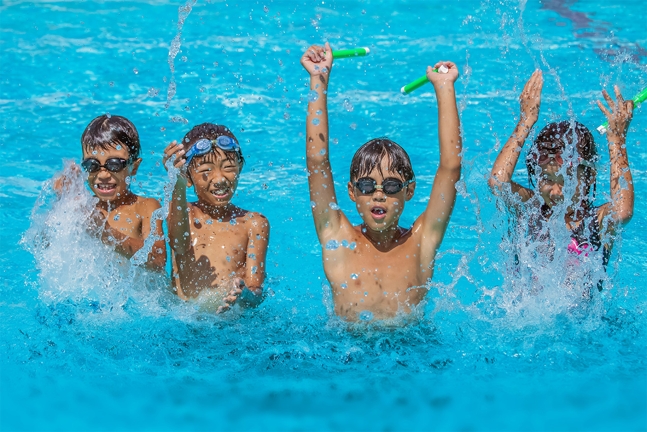 plongez dans notre parc aquatique en corse