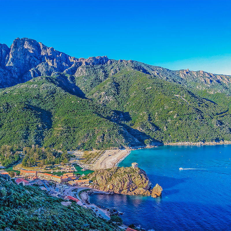 residence bord mer calvi